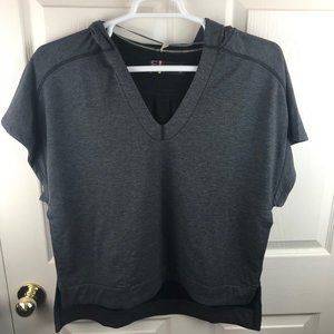 NWT Smartwool Active Reset Hooded Pullover Gray